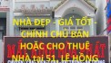 NHÀ ĐẸP - GIÁ TỐT - CHÍNH CHỦ BÁN HOẶC CHO THUÊ NHÀ tại Quận Bình Thuỷ, Cần Thơ